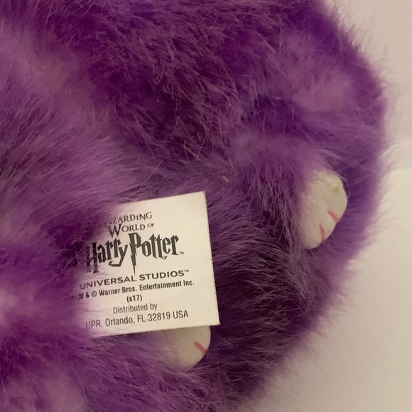 Wizarding World Of Harry Potter Pygmy Puff Plush Purple 6” w Sound - Picture 4 of 4